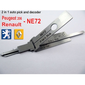 Peugeot 206 & Renault 2 In 1 Auto Pick And Decoder