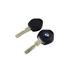 Bmw key shell 1 button with light