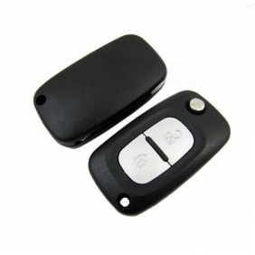 Renault remote flip key shell 2 button
