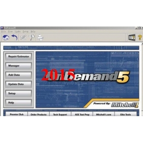 Newest Auto Repair Software Mitchell on demand 5 2015V repair software for most car